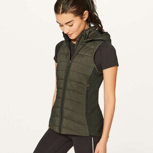 Lululemon Extra Mile Vest With Detachable Hood - Size 6